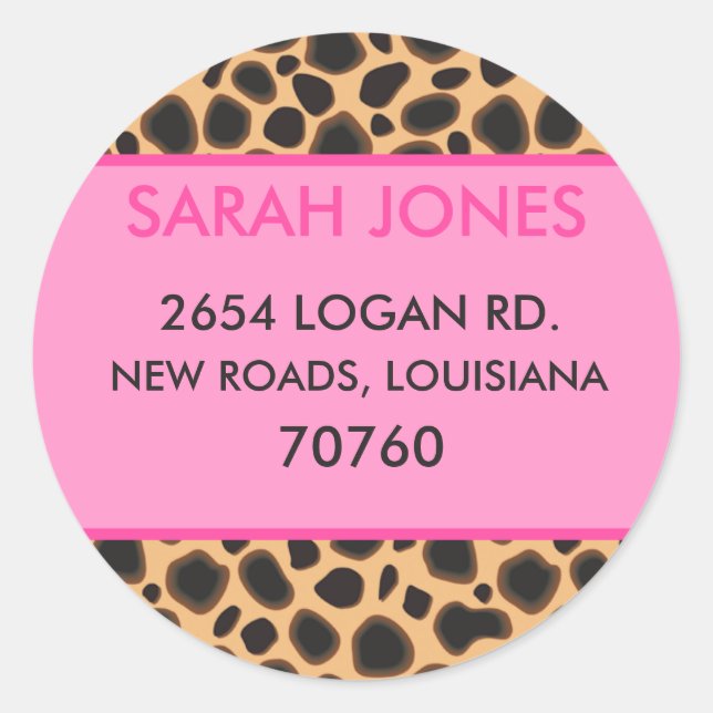 Adesivo Rótulo de Endereço (Frente)