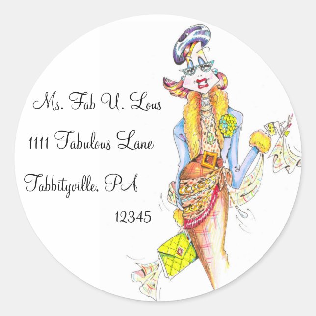 Adesivo Rótulo de Endereço Acessório (Frente)