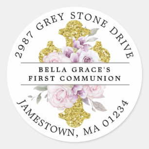 Adesivo Rótulo de Endereço de Devolução da Primeira Co