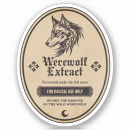 Adesivo Rótulo de Frasco de Apothecary Poção de Bruxas do 