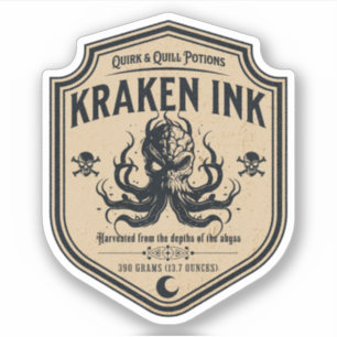 Adesivo Rótulo de Frasco de Apothecary Poção de Bruxas do