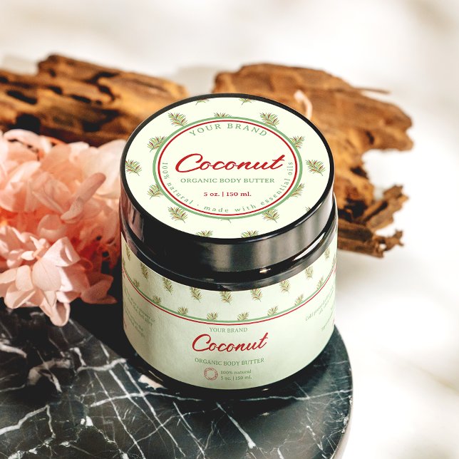 Adesivo Rótulo de Jar de Cosméticos de Circuitos Retroativ (Criador carregado)