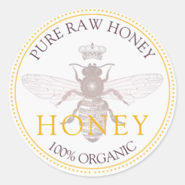 Adesivo Rótulo de mel