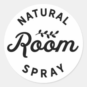 Adesivo Rótulo de Óleo Essencial para Spray de Sala Natura