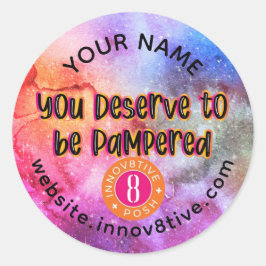 Adesivo Rótulo de Possibilidade da Galaxia Estrela