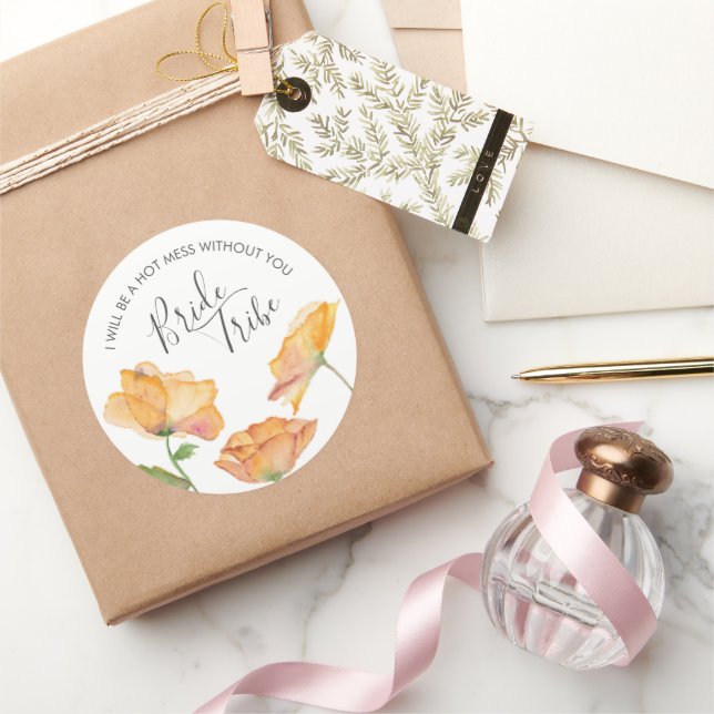 Adesivo Rótulo de presentes de noiva de proposta da Brides (Presentear)
