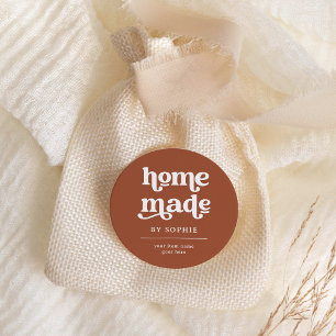 Adesivo Rótulo de Produto de Embalagem com Visual Boho Ret