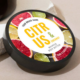 Adesivo Rótulo de Produto de Escrupula de Manteiga Corpo M