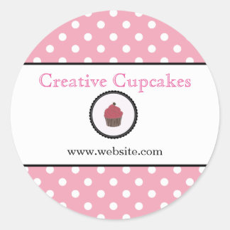 Adesivo Rótulo de Produto de Panificação de Cupcakes Cor-d