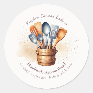 Adesivo Rótulo de Produto de Utensílios de Cozinha com Bor