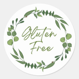 Adesivo Rótulo de Produto Livre Gluten