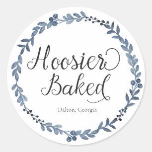 Adesivo Rótulo de sobreposição do Hoosier