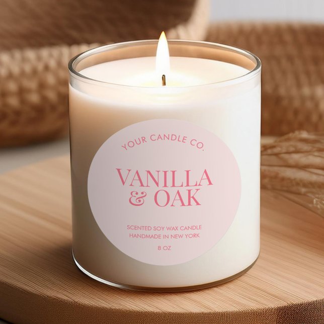 Adesivo Rótulo de Vela Moderna (Criador carregado)