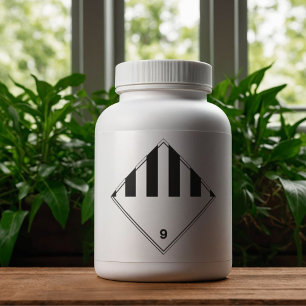 Adesivo Rótulo Diverso da Classe 9