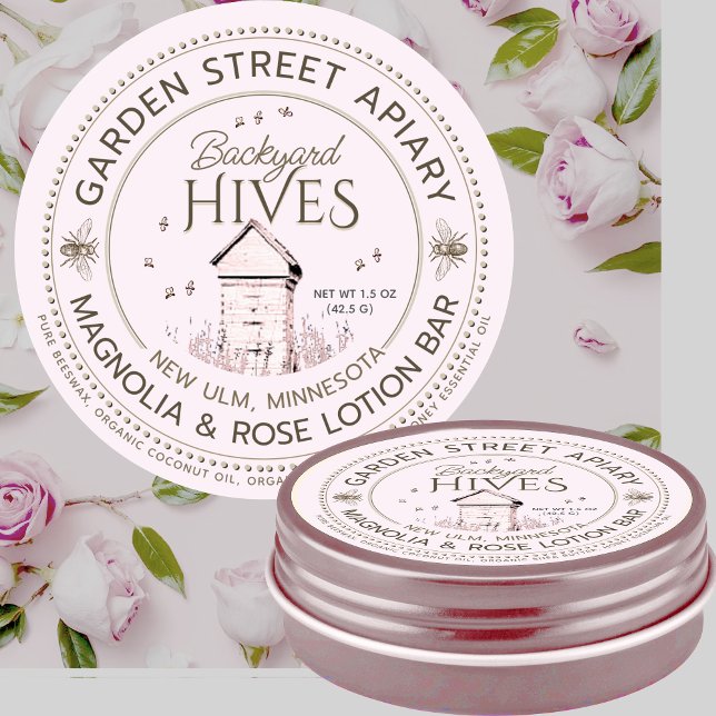 Adesivo RÓTULO DO BAR DA LOJA DE Cera de abelhas (Criador carregado)