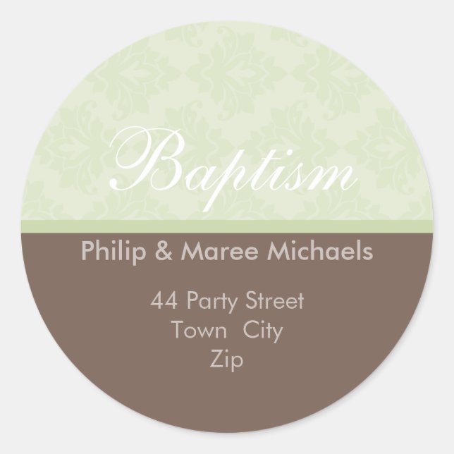 Adesivo RÓTULO DO ENDEREÇO: oh tão lindo 3 (Frente)