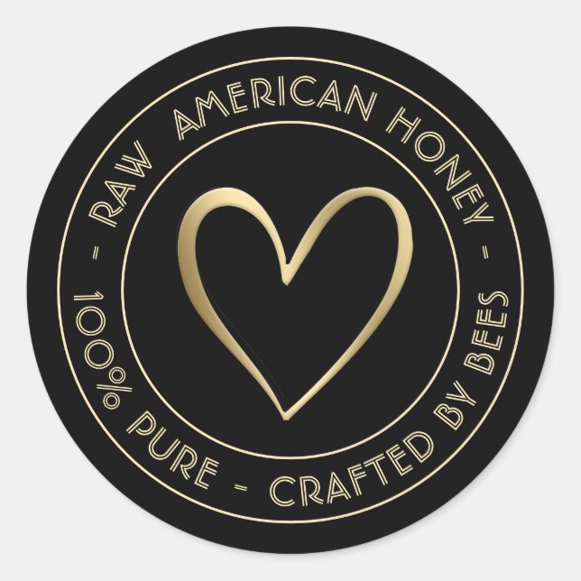 ADESIVO RÓTULO DO JAR DE MALHA - 100% PURO FEITO POR ABELH (Frente)