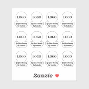 Adesivo Rótulo do Logotipo do Produto Cosmético