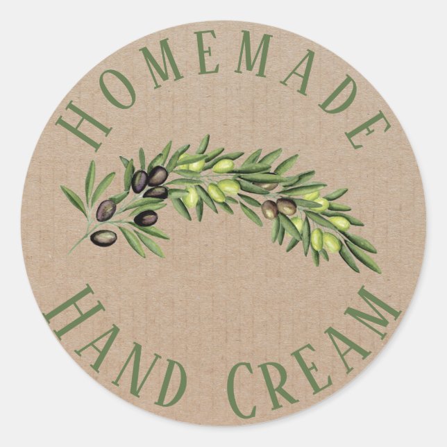 Adesivo rótulo do produto cosmético rusticidade à base de  (Frente)