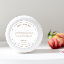 Rótulo do produto Ingredientes de bege Neutro