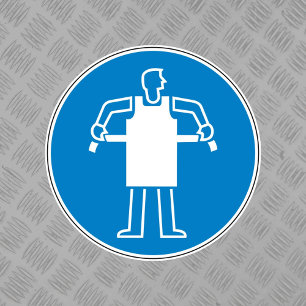 Adesivo Rótulo do símbolo de risco de atrelagem de uso de 