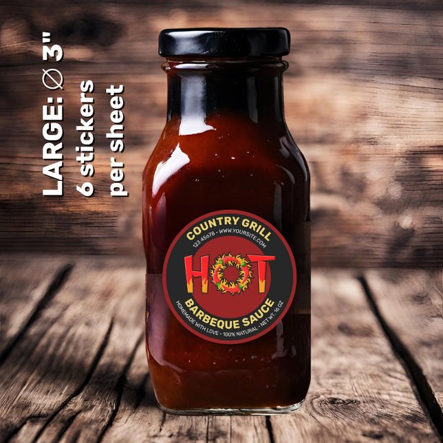 Adesivo Rótulo HOT (Criador carregado)