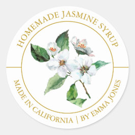 Adesivo Rótulo Jasmine Modern