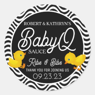 Adesivo Rótulo Personalizado de Molho BabyQ