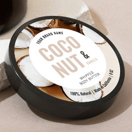 Adesivo Rótulo Redondo Da Tampa Do Corpo Moderno Com Foto