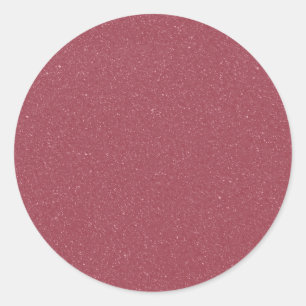 Adesivo Rótulo Redondo Glitter Rosa Dourado Personalizado