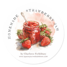 Rótulo Russo de Tripulação de Morango