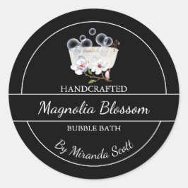 Adesivo Rótulo Simples de Banheira de Bolha Magnolia Homem