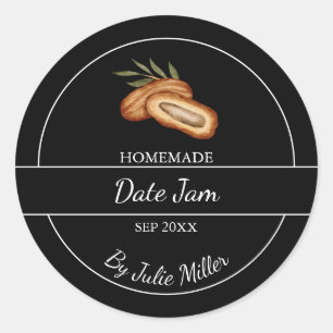 Adesivo Rótulo Simples de Emperramento de Data de Homemade