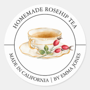 Adesivo Rótulo Tea Modern