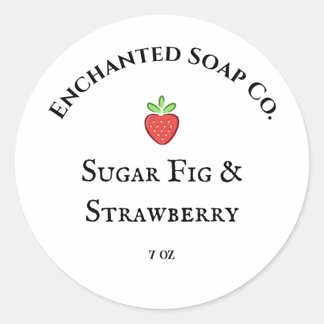 Adesivo Rótulo Whimsic Soap (Frente)