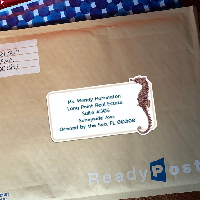 Adesivo Rótulos de correspondência pré-impressos grandes p (Criador carregado)