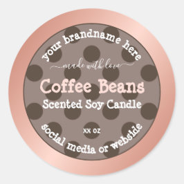 Adesivo Rótulos de empacotamento de produtos de padrão-pon