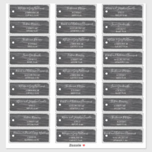 Adesivo Rótulos de Endereço de Convidado para Marcadores