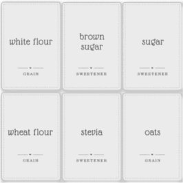 Adesivo Rótulos de entrada personalizados 2x3" translúcido