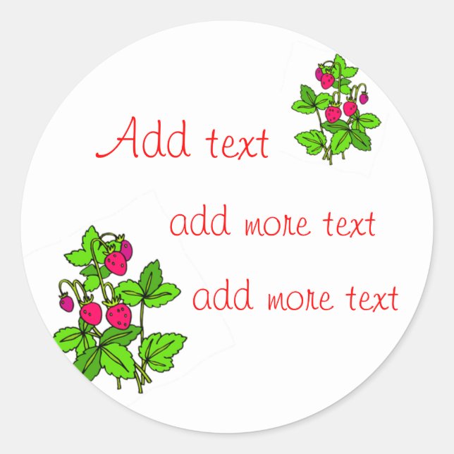 Adesivo Rótulos de latência a serem personalizados (Frente)