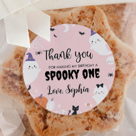 Adesivo Rótulos do Partido Fantasma Spooky