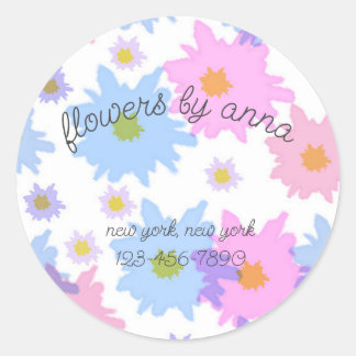 Adesivo Rótulos Floristas para Compro Flor