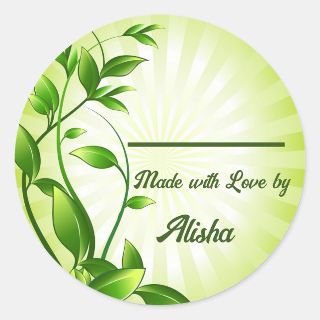 Adesivo Rótulos para Tampa de Pote de Conserv (Frente)