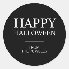 ADESIVO ROTULOS PERSONALIZADOS DE FELIZ HALLOWEEN | CLÁSSI