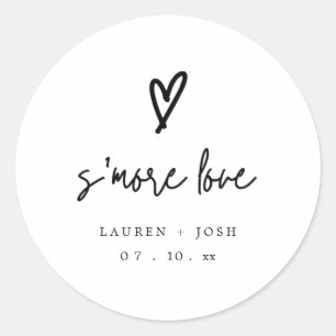 Adesivo Rótulos S'mores Para Casamento/Chá de panela