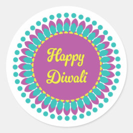 Adesivo Round Diwali Stickers