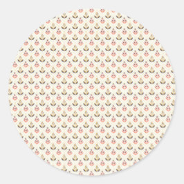 Adesivo Round stickers featuring a pattern of pastel 