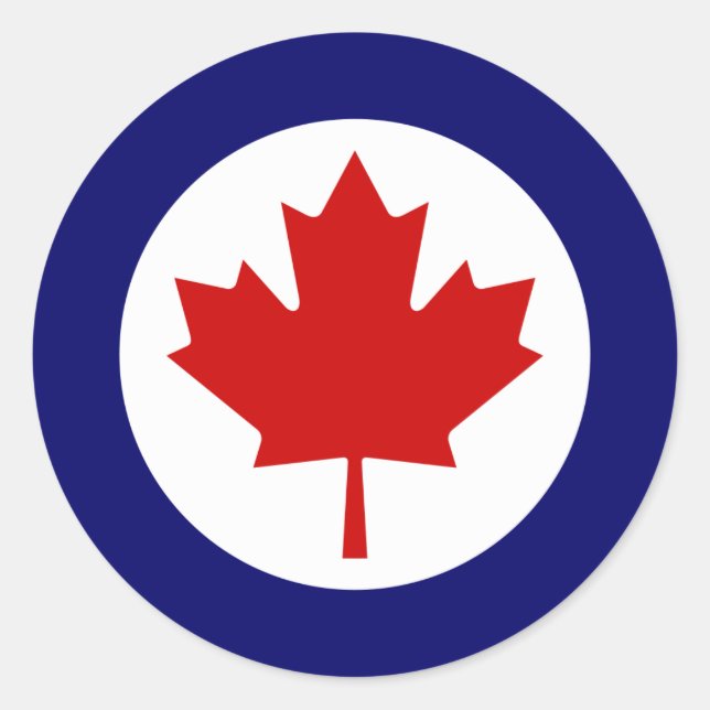 Adesivo Roundel Canadense (Frente)