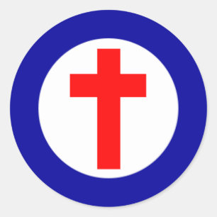 Adesivo Roundel cristão