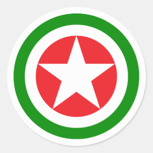 Adesivo Roundel da Força Aérea Abcásia